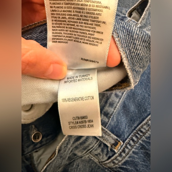 AGOLDE Criss Cross Upsized Jeans - Picture 5 of 5